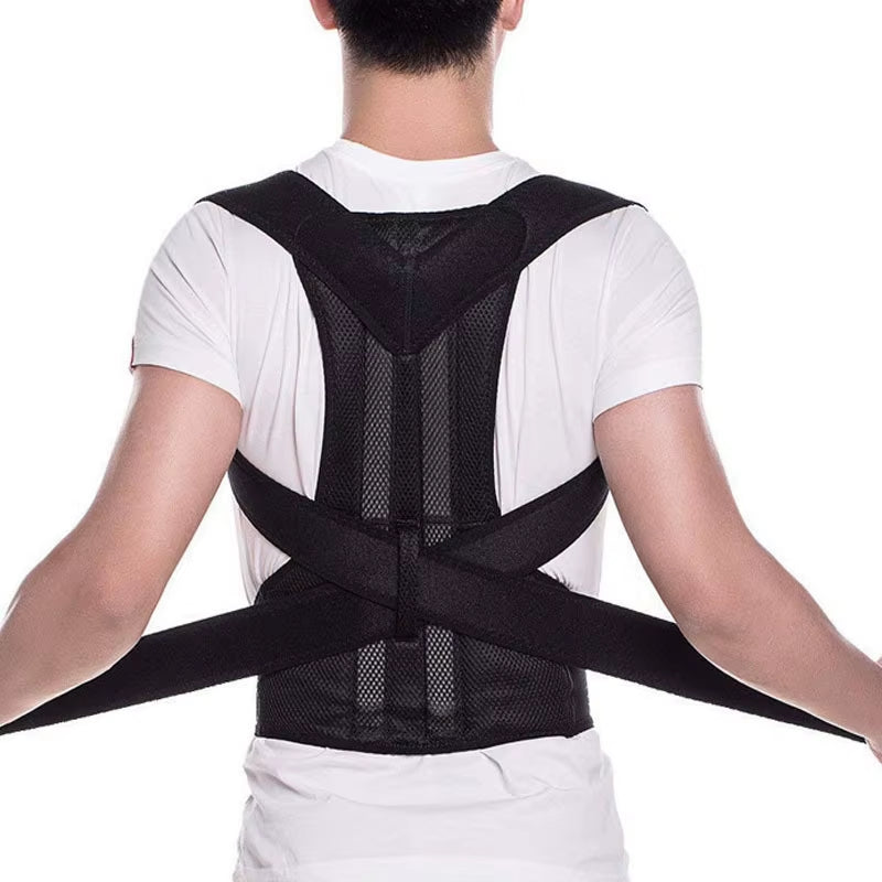Back Support Posture Corrector Belt Adjustable Shoulder Clavicle Spine Support Belt Reshape Your Body Lumbar Brace Back Trainer